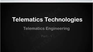 Telematics Engineering