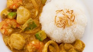 アボカドシーフードカレー