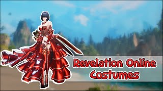 Revelation Online ( Tianyu ) - Female Adult CS ALL DYES Dresses/Wings/Mounts ( 2016 )