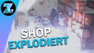 Fieser Feuerteufel: Mann böllert gegen Feuerwerks-Shop