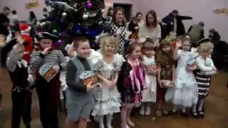 новогодний утренник 19.12.2014г. 5 гимназия Витебск