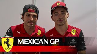 Charles and Carlos’ message after the Mexican GP