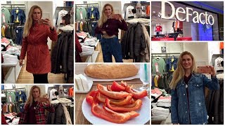 СКИДКИ в DEFACTO Анталии?/Я примеряюсь?/Мой обед ?/Что обуть??‍♀️/Мне лень выбирать?