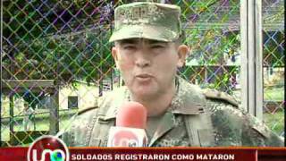 Soldados registraron como mataron un perro con sus fúsiles