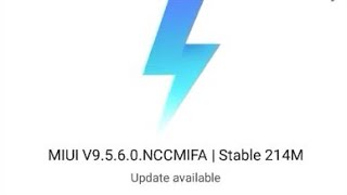 Redmi 4A MIUI 9.5.6.0 released