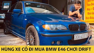 Hùng Xe cỏ đi mua BMW E46 "ĐỒNG NÁT" về chơi drift cùng Vinh Redline