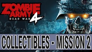Zombie Army 4 Dead War - Mission 2 - Todeskanal - Alle Sammelobjekte - All Collectibles