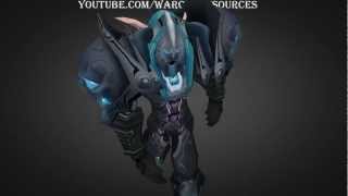 Night Elf Warrior Tier 3 armor set - T3 - Dreadnaught's Battlegear