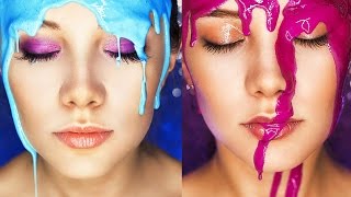 Фотосессия с жидкой краской (photoshoot with paint)