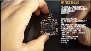 Matek F405 AIO Review and Noise Testing
