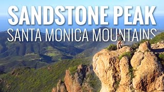 Santa Monica Mountains in 4K | Sandstone Peak | LA and SoCal Hiking