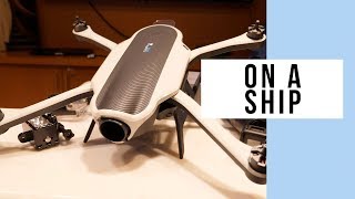 GoPro Karma Drone On Board A Cruise Ship