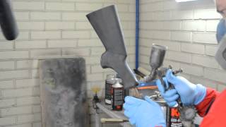Painting Remington 870 Shotgun Using Gun Kote Coating for Firearms