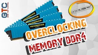 Podkręcanie RAM DDR4 / Manually Overclocking RAM DDR4 2133 to 2666 MHz quick tutorial