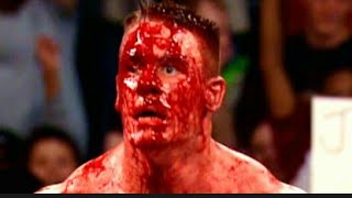 Bloody Match Brock lesnar vs john cena