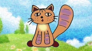 Рисование для детей 4-5 лет Давай нарисуем Кошку