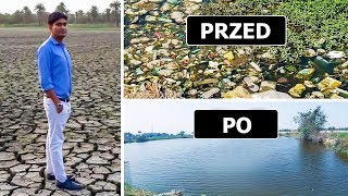 26-letni mieszkaniec Indii ratuje zanieczyszczone jeziora