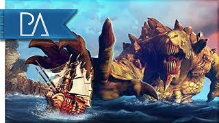 EPIC SHIP & SEA MONSTER BATTLES - Maelstrom Multiplayer Gameplay