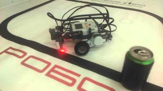 Lego mindroms nxt. Езда по чёрной линии с об'ездом
