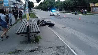 П'яний поліцейський збив мотоцикліста та намагався втекти