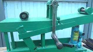 Трубогиб своими руками.Самодельный трубогиб.(tube bender).Tube Bender with their hands
