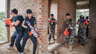 LTT Nerf War : SEAL X Special Mission Use Skill Nerf Guns Battle Attack Criminal Group 2