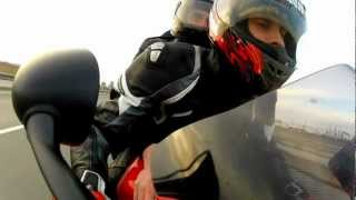 Yamaha r6 Вдвоем. Разгон - скорость. Gopro Hero 2
