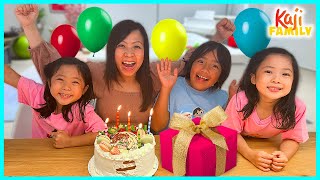 HAPPY BIRTHDAY CELEBRATION FOR MOMMY!!