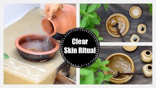 A Weekly Ritual To Get Clear Skin Like A Crystal !