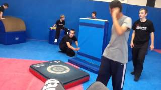 First day of parkour training part 1