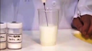 【実験動画】 えっ！マジで！　コーヒーフレッシュってミルクじゃなかったの？！！！