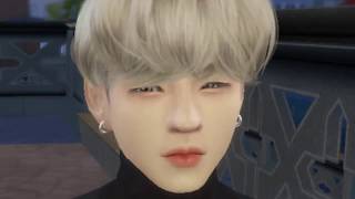 (BTS SIMS 4) LOVE TRIANGLE. PART ONE. YOONGI VER.