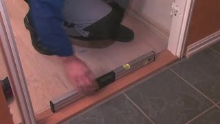 Montering av ny innerdør og karmlister