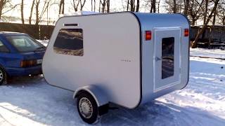 Самодельный автодом, мой первый автодом построенный своими руками (camper travel trailer)