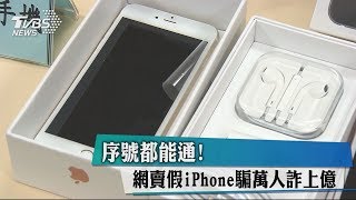 序號都能通！　網賣假iPhone騙萬人詐上億