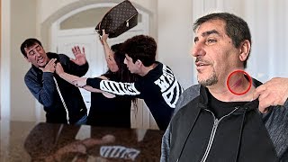 MOM CATCHES DAD WITH A HICKEY! *FREAKOUT CAUGHT ON CAMERA*