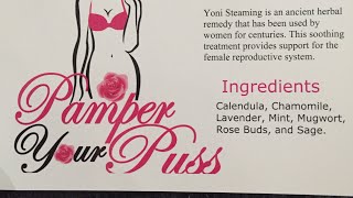 V-STEAM (pamper your puss) detoxing