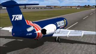 Vuelo 402 de TAM ( en Sao Paulo) Reconstrucción