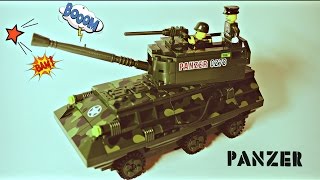 Сборка конструктора Brick panzer 0278