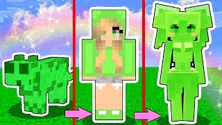 ? КАК МЕНЯЛАСЬ ДЕВУШКА СЛАЙМ КОШКА И ЕЁ ЖИЗНЕННЫЙ ЦИКЛ! МАЙНКРАФТ ЭВОЛЮЦИЯ СЛАЙМА