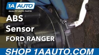 How to Replace Front ABS Sensor 4 Wheel Drive 01-09 Ford Ranger