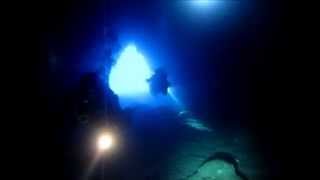 Дайвинг Крит. Diving Crete Rethimno Пещера Слона. Elephant Cave. Goldfish Crete tours