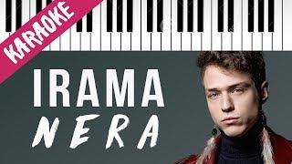 Irama | Nera | AMICI 17 // Piano Karaoke con Testo