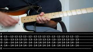 RHCP - Minor thing (lesson w/tabs)
