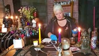 Dressing Belials Candle   And a  Divorce booster for C.J.