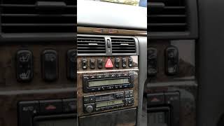 W210 E55 отсекает стартер и не заводится.