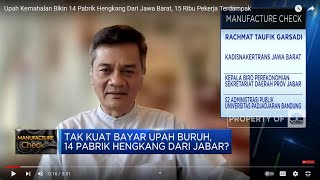 Ribuan Buruh Terdampak Relokasi Massal Pabrik Garmen Jabar, Apa Solusinya?