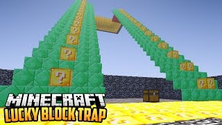 LUCKY BLOCK TRAP CHALLENGE - Minecraft Mod Challenge