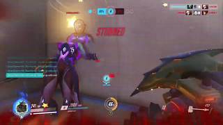 Causing A Ruckus On Busan (15 Player Kill Streak) - Reinhardt Clip #47