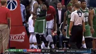 Final 2 minutes of Boston Celtics vs Washington Wizards